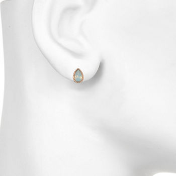 Bijoux Bar 6 Pair Simulated Pearl Round Earring Set