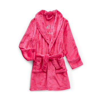 Thereabouts Plush Little & Big Girls Long Sleeve Knee Length Robe