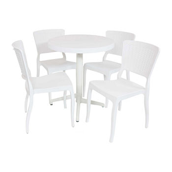 Contemporary 5-pc. Patio Dining Set Weather Resistant