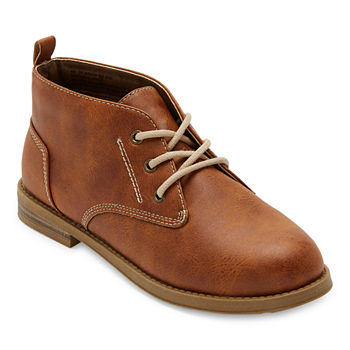 Thereabouts Little & Big  Boys Mason Stacked Heel Chukka Boots