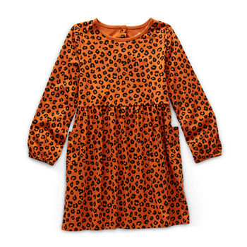 Thereabouts Little & Big Girls Adaptive Long Sleeve Skater Dress