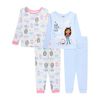 Toddler Girls 4-pc. Gabby's Dollhouse Pajama Set