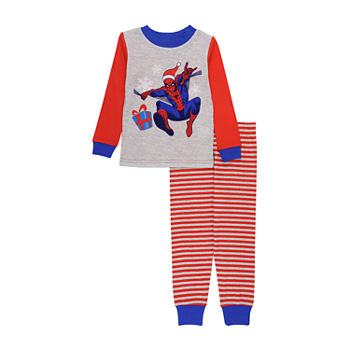 Disney Collection Toddler Boys 2-pc. Avengers Marvel Spiderman Pajama Set