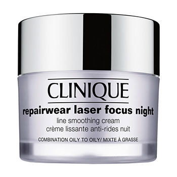 CLINIQUE Repairwear Laser Focus Night Line Smoothing Cream for Combination Oily to Oily Skin