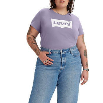 Levi's® Women's Plus Perfect Tee Crew Neck Short Sleeve T-Shirt