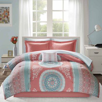 Intelligent Design Eleni Comforter and Sheet Set with decorative pillow