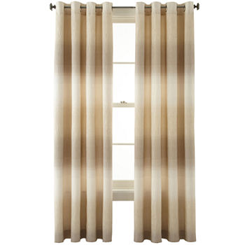 Studio Dakota Light-Filtering Grommet Top Single Curtain Panel