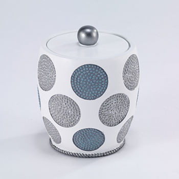 Avanti Dotted Circle Bathroom Canister