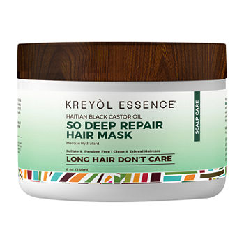 Kreyol Essence Haitian Black Castor Oil So Deep Repair Hair Mask-8 oz.