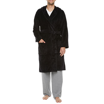 St. John's Bay Soft Touch Mens Long Sleeve Robe - Big Sizes