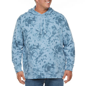 The Foundry Big & Tall Supply Co. Mens Long Sleeve Tie-Dye Hoodie