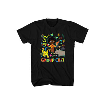 Disney Collection Little & Big Boys Crew Neck Encanto Short Sleeve Graphic T-Shirt