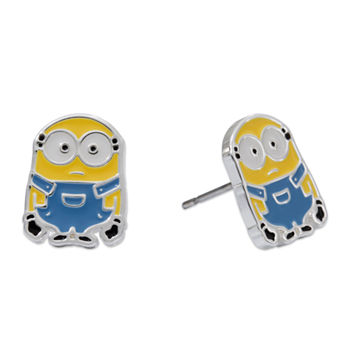 11.6mm Despicable Me Minions Stud Earrings