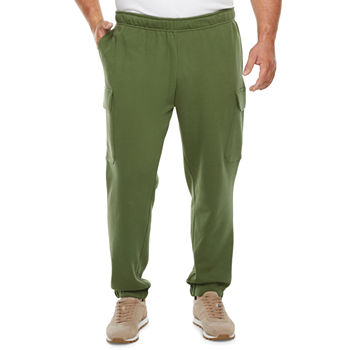 The Foundry Big and Tall Supply Co. Mens Regular Fit Fleece Cargo Pant