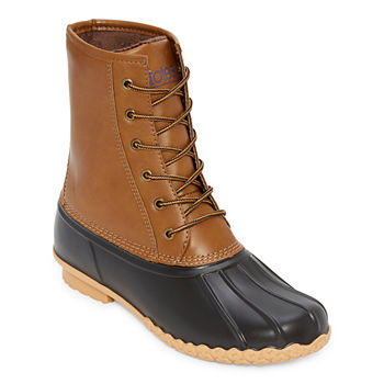 Weatherproof Mens Remington Insulated Winter Boots Flat Heel