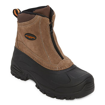Weatherproof Mens George Insulated Winter Boots Flat Heel