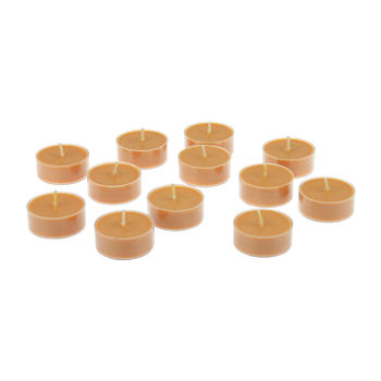 24 Pack Pumpkin Spice Scented Tealight Candles