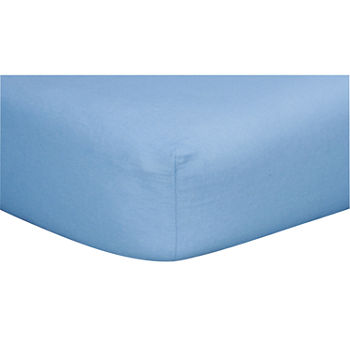 Trend Lab Blue Deluxe Crib Sheet