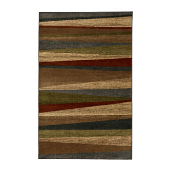 Mohawk Home Mayan Sunset Contemporary Washable Indoor Rectangular Area Rug