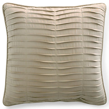 Vue Bensonhurst Pleated Square Decorative Pillow