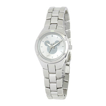 Disney Mickey Mouse Womens Stainless Steel Watch