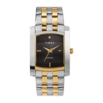 Timex Mens Two Tone Stainless Steel Bracelet Watch Tw2t60600ji