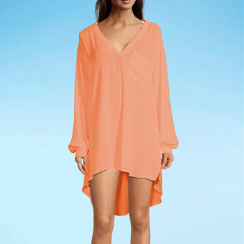 Mynah Womens Dress Swimsuit Cover-Up