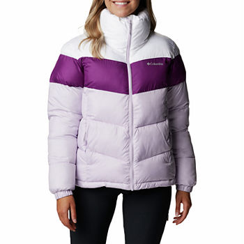 Columbia Sportswear Co. Puffect Color Blocked Wind Resistant Water Resistant Midweight Puffer Jacket