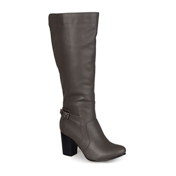 Journee Collection Womens Carver Wide Calf Boots