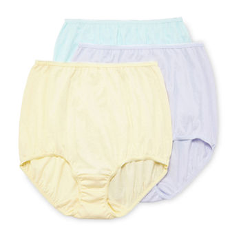 Underscore Cotton 3 Pack Knit Brief Panty
