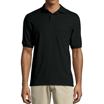 Hanes Ecosmart Unisex Adult Short Sleeve Polo Shirt