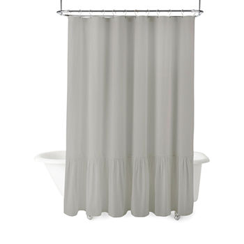 Cottage Core Neutral Ruffle Bathroom Collection