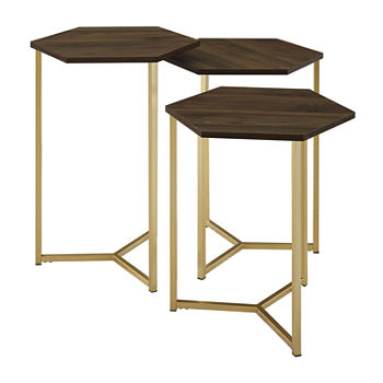 Harley Small Space Collection 3-pc. Nesting Tables