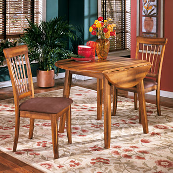 Signature Design by Ashley Berringer Room Collection Oval Wood-Top Dining Table