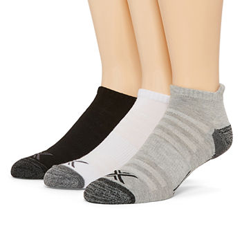Xersion Mens 3 Pair Low Cut Socks