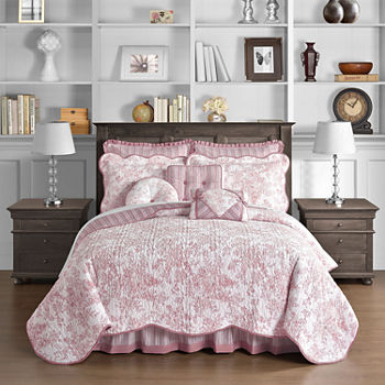 Pink Quilts Coverlets For Bed Bath Jcpenney