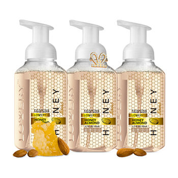 Lovery Foaming Hand Soap - Honey Almond - 3pc ($33 Value)