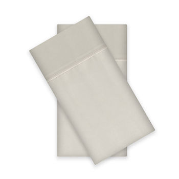 Liz Claiborne 400tc Liquid Cotton Sateen 2-Pack Pillowcases