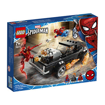 Lego Marvel Spider-Man And Ghost Rider Vs. Carnage 76173 (212 Pieces)