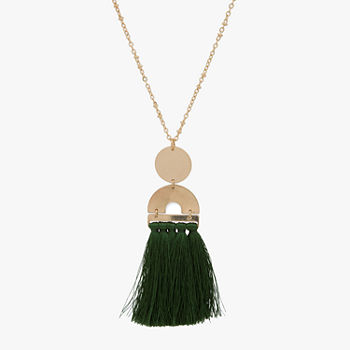 a.n.a Tassel 28 Inch Cable Pendant Necklace