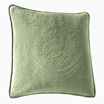 Historic Charleston Collection™ King Charles 20" Square Decorative Pillow