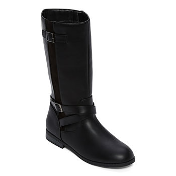 Thereabouts Little & Big  Girls Seabrook Riding Boots Block Heel