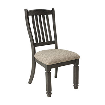 Signature Design by Ashley® Set of 2 Hilton Slatted-Back Upholstered Dining Side Chairs