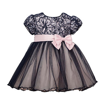 Bonnie Jean Toddler Girls Short Sleeve A-Line Dress