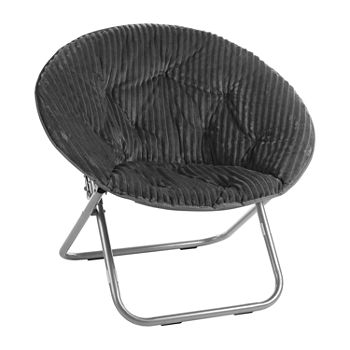 Urban Shop® Corduroy Saucer Chair