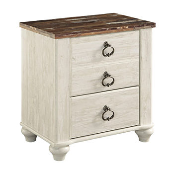 Signature Design by Ashley® Smithfield Two Drawer Nightstand