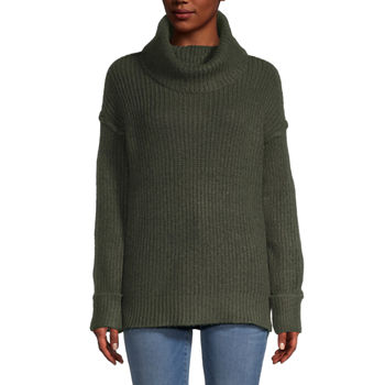 a.n.a Womens Cowl Neck Long Sleeve Pullover Sweater