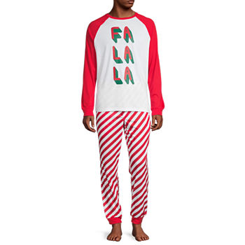 Hope & Wonder Fa La La Christmas Mens 2-pc. Pant Pajama Set