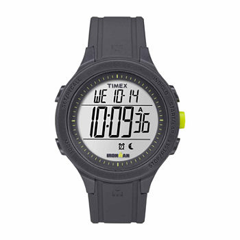 Timex Ironman Essential 30 Full-Size Mens Digital Black Strap Watch Tw5m14500jt