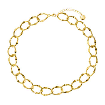 Liz Claiborne 18 Inch Curb Chain Necklace